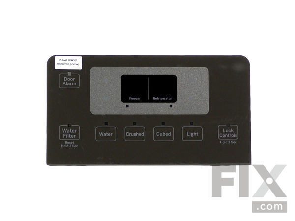 12710416-1-M-GE-WR55X30691-DISPENSER INTERFACE & BOARD DORIAN GRAY