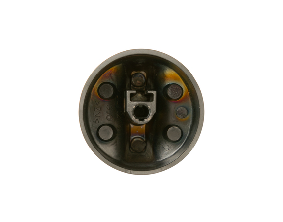 12716426-1-M-GE-WB03X31892-BLACK STAINLESS GRIDDLE KNOB