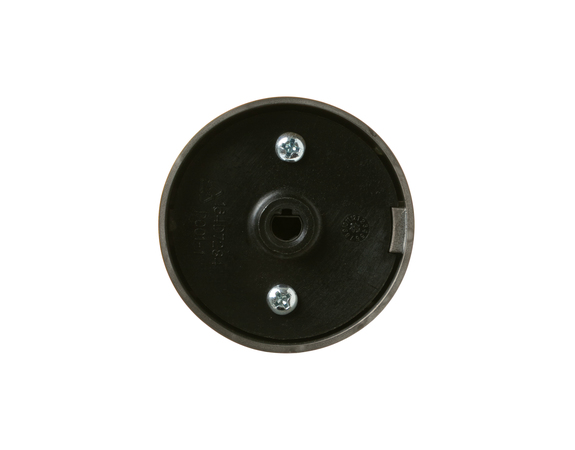 12716452-1-M-GE-WB03X31975-BLACK STAINLESS RANGE CONTROL KNOB