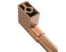 12716463-2-S-GE-WB15X31726-COPPER RANGE HANDLE W/ CAFI BAND