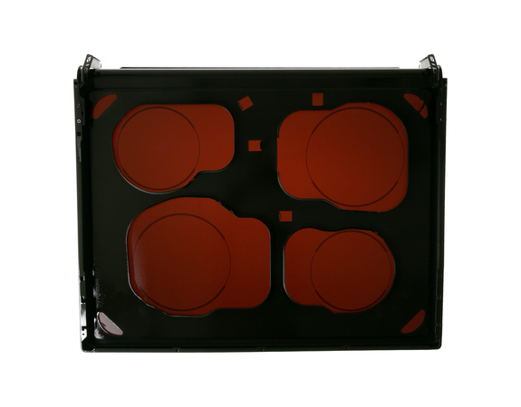 12716557-1-M-GE-WB62X31576-Range Top & Glass Assembly