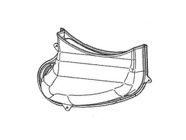 12722982-1-M-GE-WE13X28735-FRONT AIR DUCT