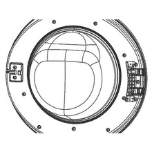 DOOR ASSEMBLY – Part Number: WH46X28348