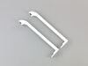 12723385-2-S-GE-WR12X31693-REFRIGERATOR DOOR HANDLE WHITE