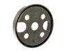 BRUSHED BLACK STAINLESS RANGE KNOB BEZEL – Part Number: WB03X31959