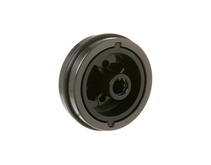 BRUSHED BLACK STAINLESS MICROWAVE KNOB – Part Number: WB03X33372