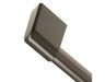 Brushed Microwave Handle With Cafe Band (Black) – Part Number: WB15X32434