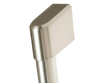BRUSHED SS MICROWAVE HANDLE W/CAFE BAND – Part Number: WB15X33695