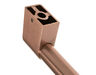COPPER DOOR HANDLE W/ CAFE BAND – Part Number: WR12X32066