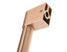 BRUSHED COPPER HANDLE W/ CAFE BAND – Part Number: WR12X32175