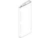 CAFE BLACK SLATE DOOR FOAM FF LEFT – Part Number: WR78X31506