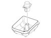 Drawer Cap – Part Number: DC67-01060A