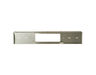 12742694-3-S-GE-WB07X33620-STAINLESS CONTROL PANEL OVERLAY