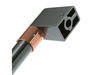 BRUSHED BLACK HANDLE W/ CAFI BAND – Part Number: WB15X33777
