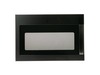 BLACK STAINLESS DOOR WITH FLAT GE LOGO – Part Number: WB56X34802