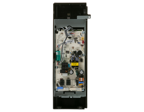 12743061-1-M-GE-WB56X35597-BLACK STAINLESS CONTROL PANEL