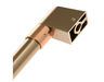 12743942-2-S-GE-WR12X32086-BRUSHED BRONZE DRAWER HANDLE W/ CAFI BAN