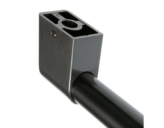 12743945-1-M-GE-WR12X32167-BRUSHED BLACK DRAWER HANDLE