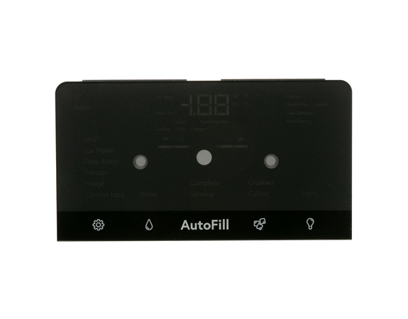 12743992-1-M-GE-WR16X32114-MATTE BLACK CAPACITIVE TOUCH AUTOFILL DI