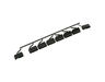 Black Painted 8 Button Tree – Part Number: WD09X25240