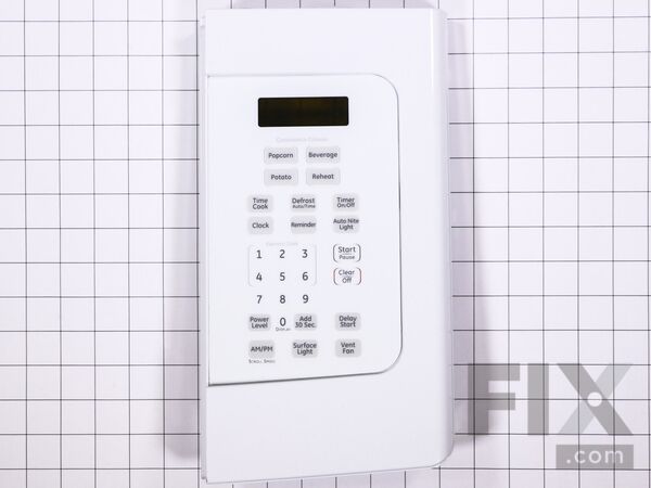 1480895-1-M-GE-WB07X11043        - CONTOL PANEL Assembly White