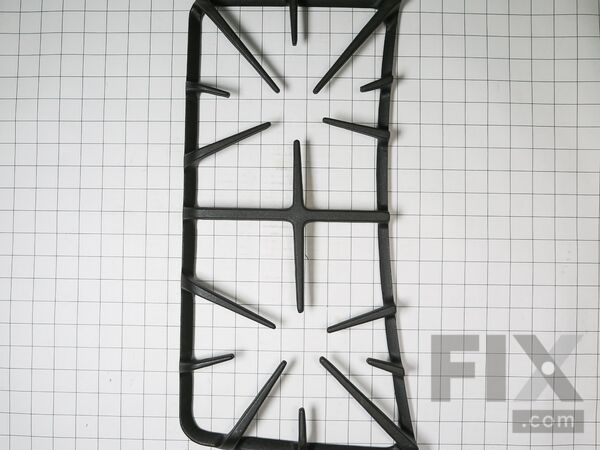 1481352-1-M-GE-WB31K10187        -Burner Grate - Left Side - Black