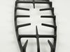 1481354-3-S-GE-WB31K10189        -Double Burner Grate - Middle - Black