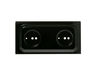 1481372-3-S-GE-WB32X10072        -Double Burner Pan - Left Side