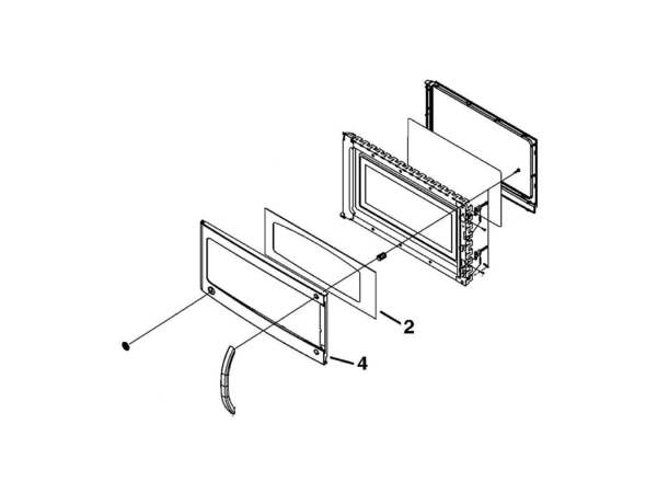 1481648-1-M-GE-WB56X10725        -DOOR Assembly BQ
