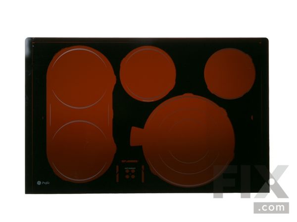 1481726-1-M-GE-WB62T10542        -MAINTOP GLASS Assembly (BK)