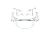 1483300-2-S-GE-WR17X12120        -Refrigerator Funnel Ice Disp