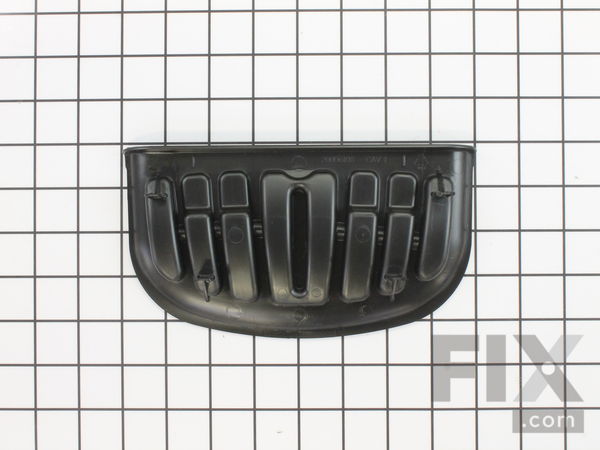 1483304-1-M-GE-WR17X12124        -GRILL RECESS BK