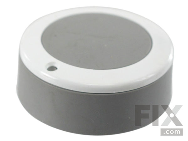 1490912-1-M-Whirlpool-W10110066         -Knob, Push-To-Start (White)