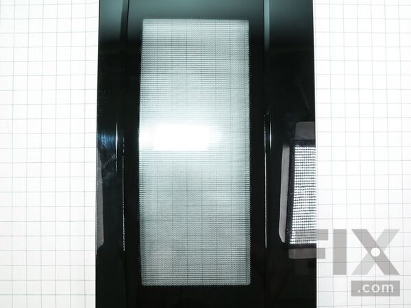 1491130-1-M-Whirlpool-W10111667         -COMPLETE DOOR (Black)