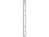 TRIM VERT SDE Assembly 27 RT – Part Number: WB07T10551