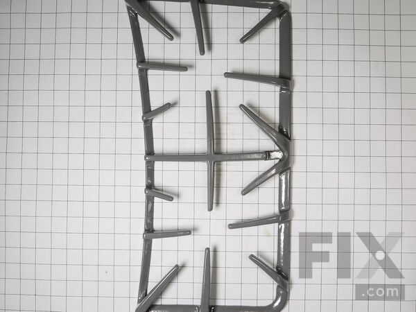 1517542-1-M-GE-WB31K10213        -Double Burner Grate - Left Side - Gray