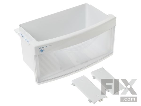 1518125-1-M-GE-WR49X10127        -Lower Crisper Pan Assembly