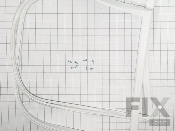 1518643-1-M-Whirlpool-8201809           -Fresh Food Door Gasket - White