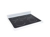 Main Cooktop Glass - White – Part Number: 316456271