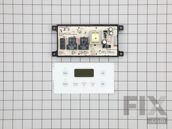 1536110-1-M-Frigidaire-903091-9031       -Electric Control Board with Overlay - White