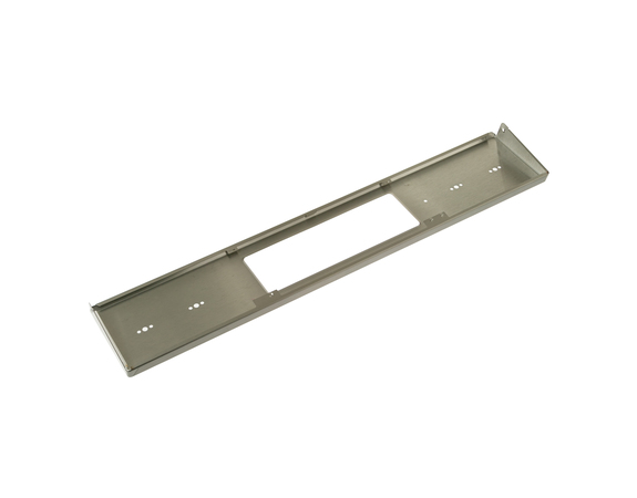 16216945-1-M-GE-WB07X33637-BLACK STAINLESS CONTROL PANEL OVERLAY