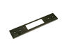 16216945-2-S-GE-WB07X33637-BLACK STAINLESS CONTROL PANEL OVERLAY