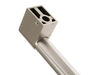 STAINLESS HANDLE W/O LOGO – Part Number: WB15X35305