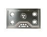 STAINLESS  MAINTOP GLASS & FRAME 36 – Part Number: WB62X36687