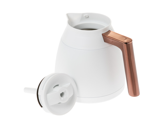 16219674-1-M-GE-WC02X20411-Vacuum Carafe w/ Lid (Matte White)