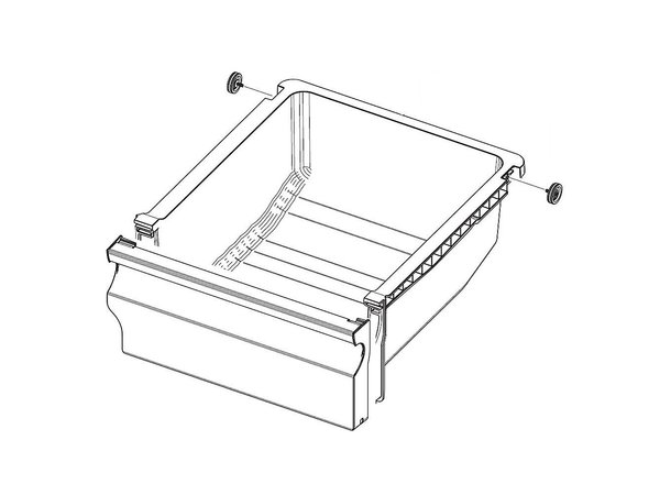 16224577-1-M-Samsung-DA97-08437H-Vegetable Drawer Assembly