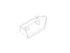 Fixed Front Bottom Skirt Right – Part Number: 55711046
