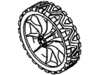 Wheel Asm-8x2 Black – Part Number: 634-05220