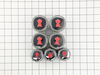 Control Knob Kit, Summit 460/4 – Part Number: 67691