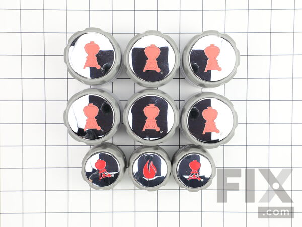 16393820-1-M-Weber-67692-Control Knob Kit, Summit 660/6